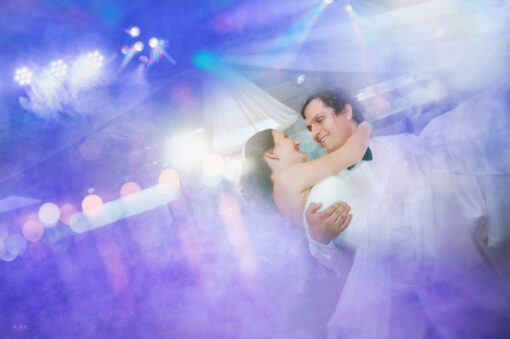 first dance - Elegant wedding by night